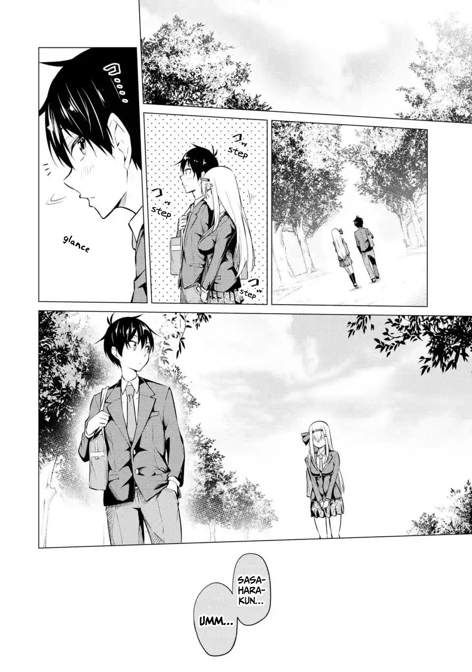 Relentlessly Approaching the Poison-Tongued and Indifferent Beauty to Tickle the Cutesy Reactions out of her Chapter 4 page 11 - Chapter 4