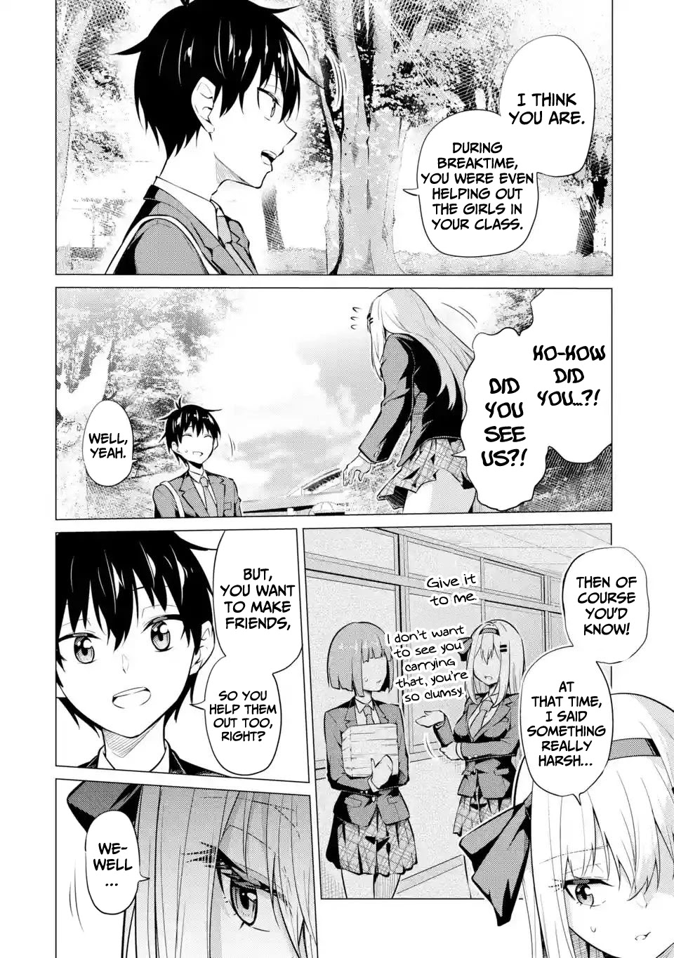Relentlessly Approaching the Poison-Tongued and Indifferent Beauty to Tickle the Cutesy Reactions out of her Chapter 4 page 17 - Chapter 4