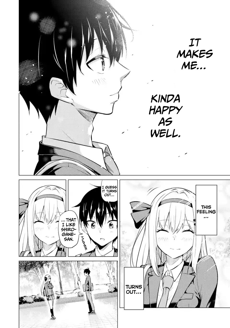 Relentlessly Approaching the Poison-Tongued and Indifferent Beauty to Tickle the Cutesy Reactions out of her Chapter 4 page 21 - Chapter 4