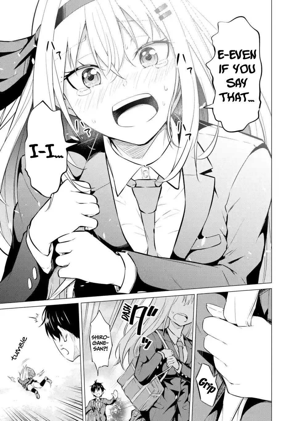 Relentlessly Approaching the Poison-Tongued and Indifferent Beauty to Tickle the Cutesy Reactions out of her Chapter 4 page 26 - Chapter 4