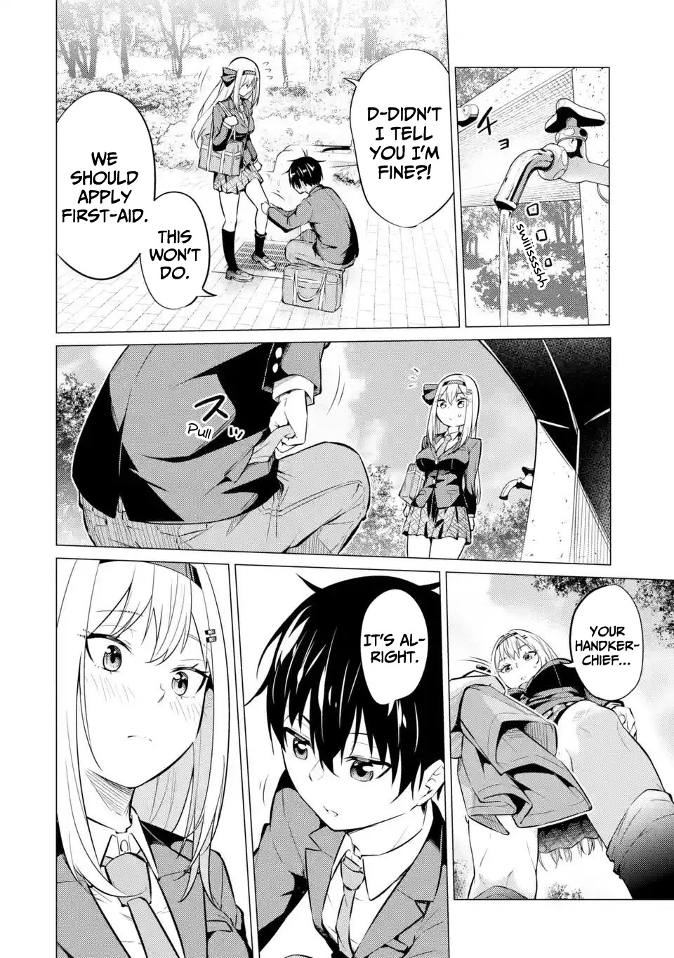 Relentlessly Approaching the Poison-Tongued and Indifferent Beauty to Tickle the Cutesy Reactions out of her Chapter 4 page 27 - Chapter 4