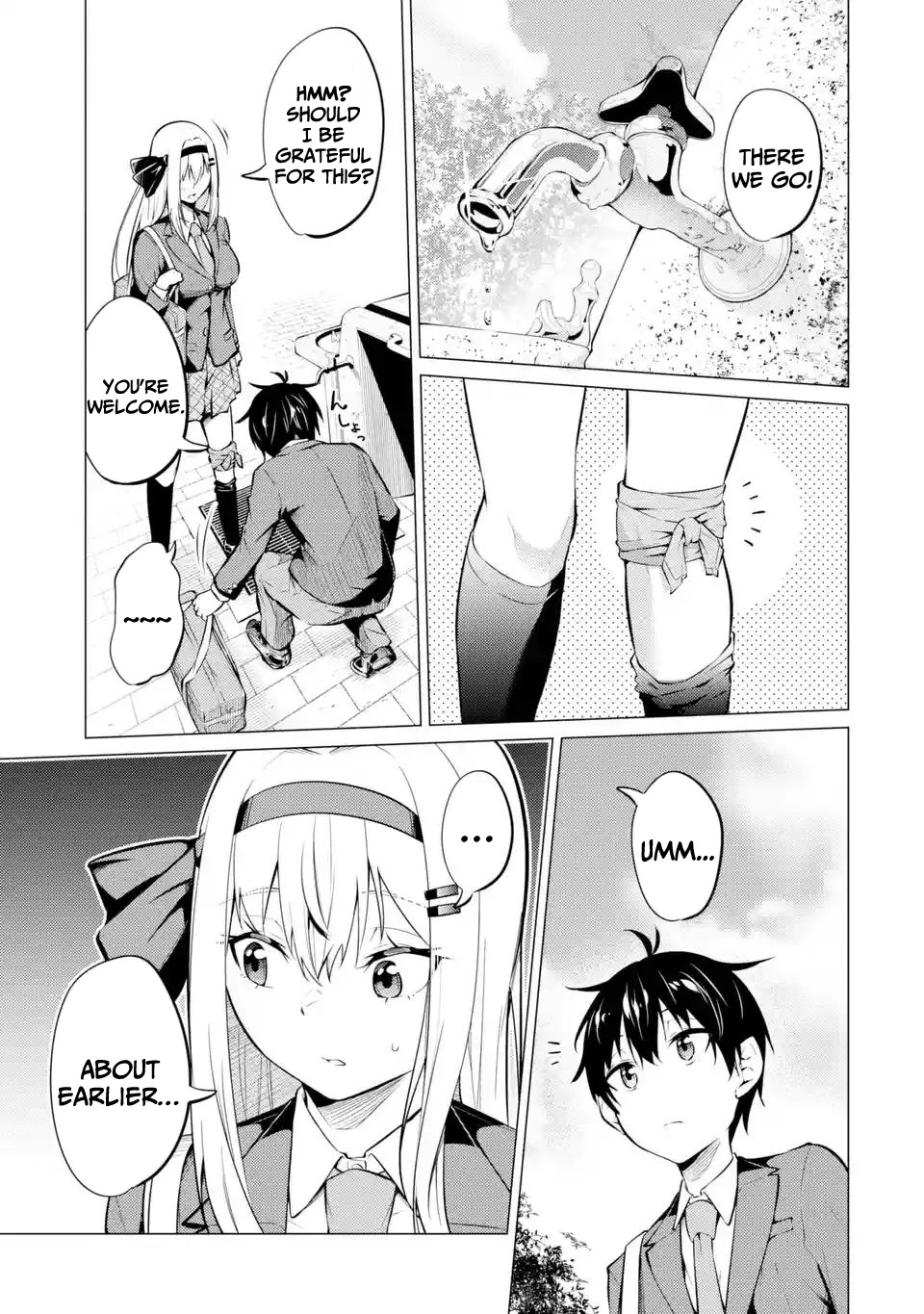 Relentlessly Approaching the Poison-Tongued and Indifferent Beauty to Tickle the Cutesy Reactions out of her Chapter 4 page 28 - Chapter 4