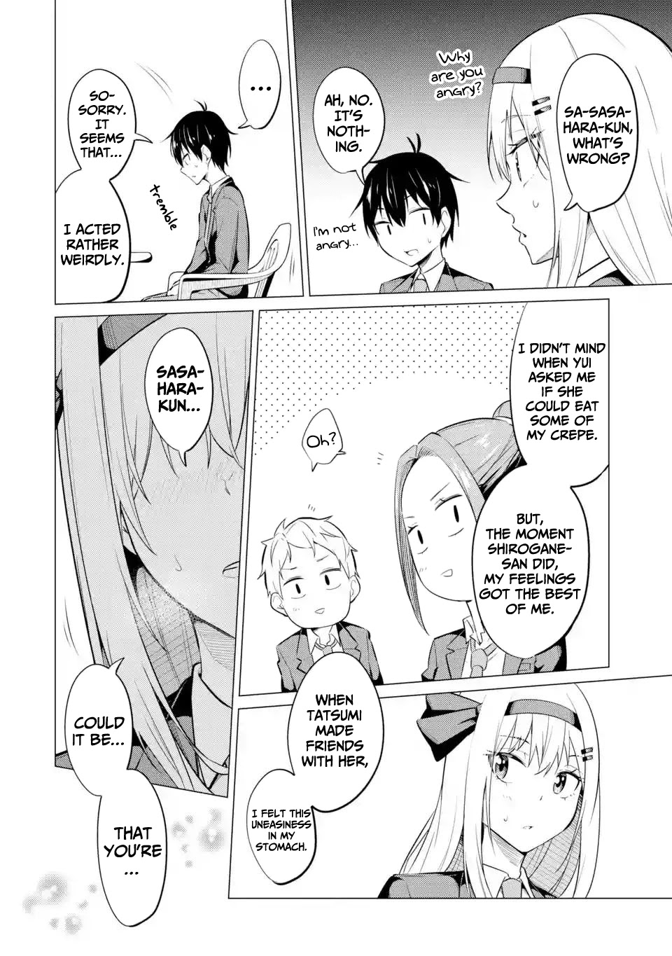 Relentlessly Approaching the Poison-Tongued and Indifferent Beauty to Tickle the Cutesy Reactions out of her Chapter 4 page 3 - Chapter 4