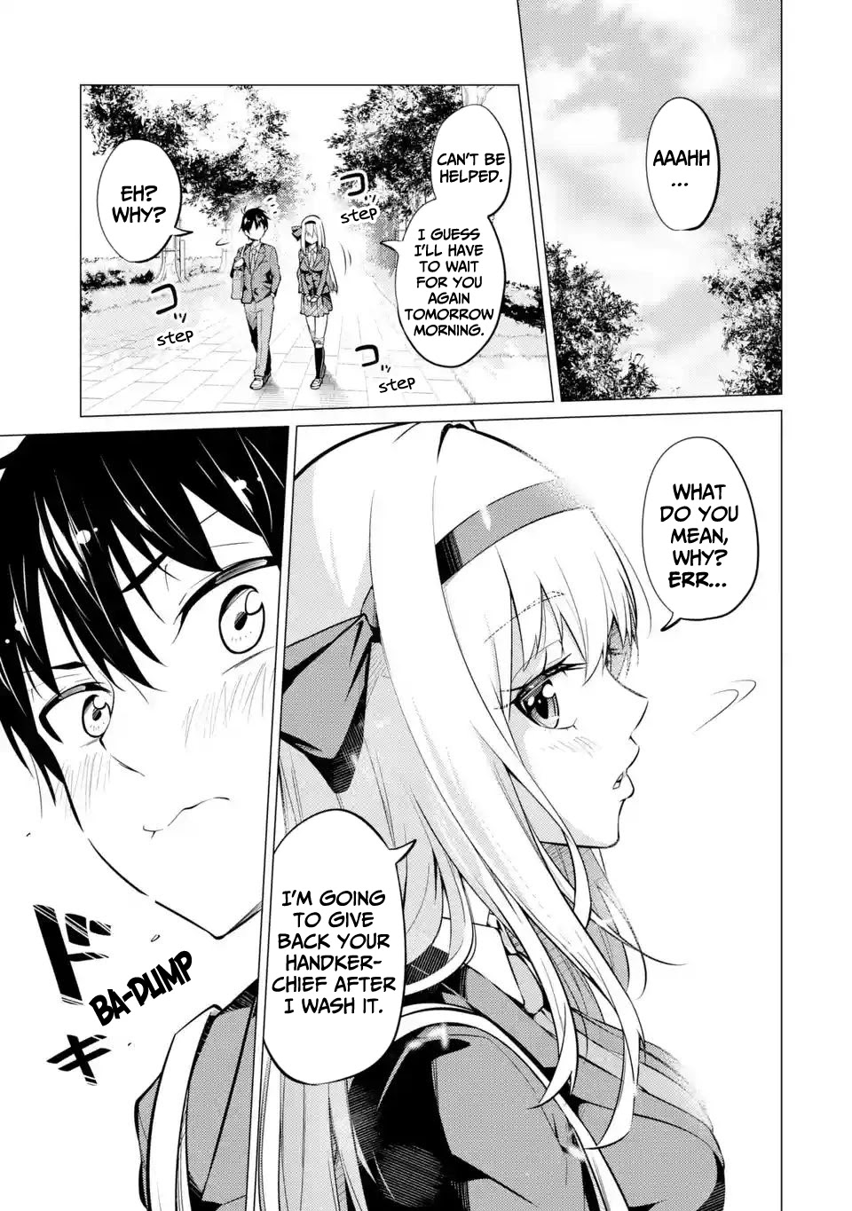 Relentlessly Approaching the Poison-Tongued and Indifferent Beauty to Tickle the Cutesy Reactions out of her Chapter 4 page 34 - Chapter 4