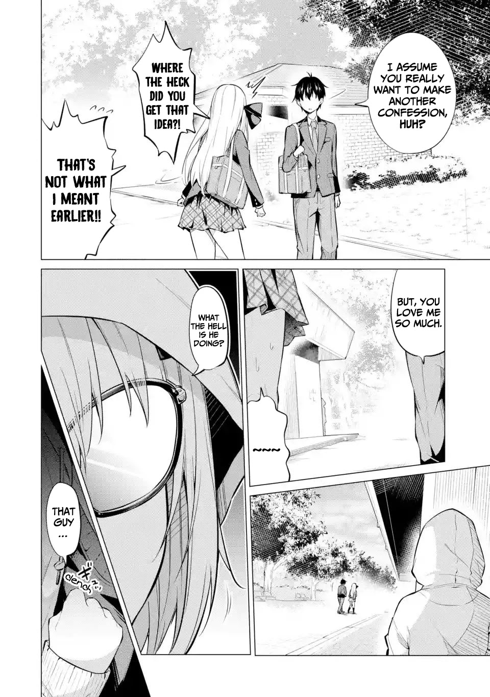 Relentlessly Approaching the Poison-Tongued and Indifferent Beauty to Tickle the Cutesy Reactions out of her Chapter 4 page 35 - Chapter 4