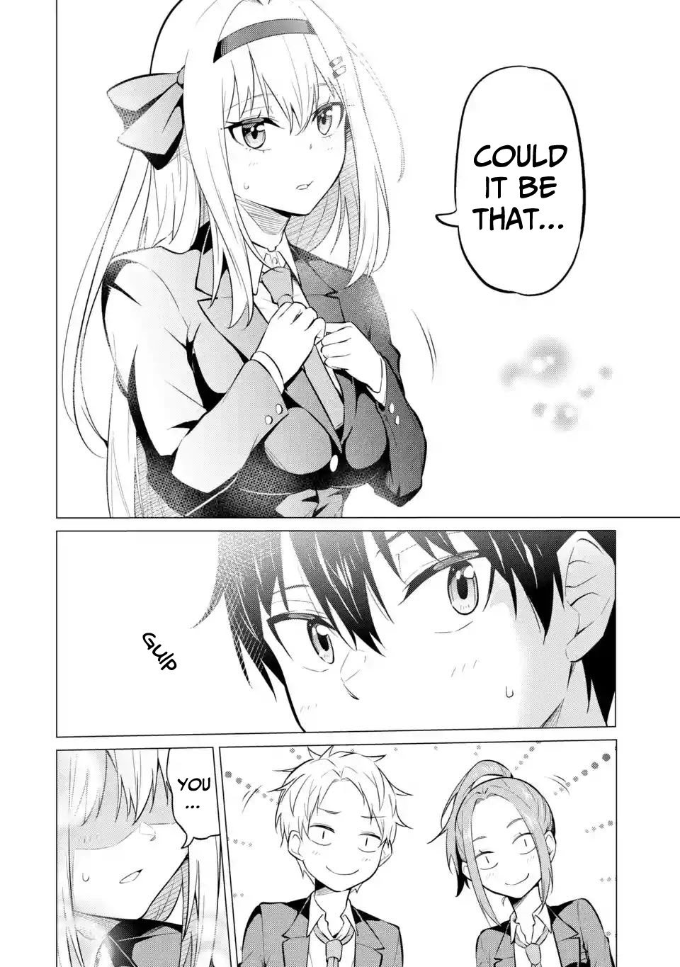 Relentlessly Approaching the Poison-Tongued and Indifferent Beauty to Tickle the Cutesy Reactions out of her Chapter 4 page 5 - Chapter 4