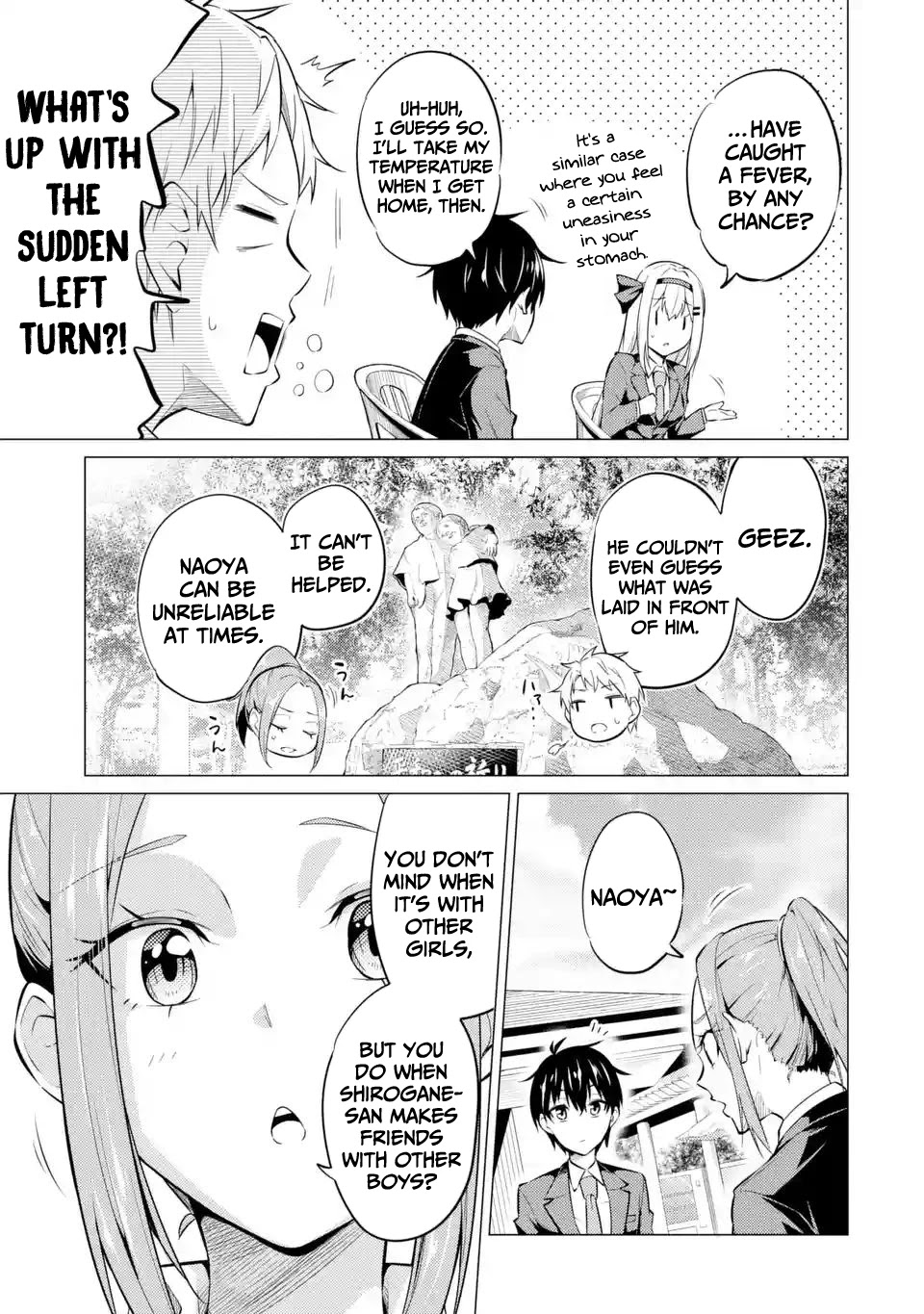 Relentlessly Approaching the Poison-Tongued and Indifferent Beauty to Tickle the Cutesy Reactions out of her Chapter 4 page 6 - Chapter 4