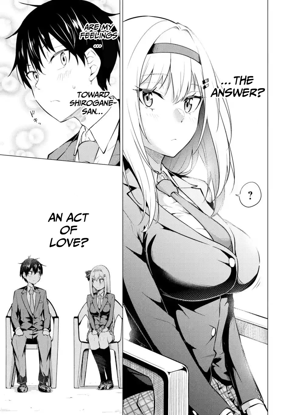 Relentlessly Approaching the Poison-Tongued and Indifferent Beauty to Tickle the Cutesy Reactions out of her Chapter 4 page 8 - Chapter 4
