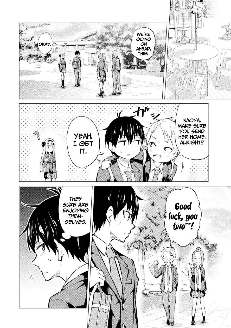 Relentlessly Approaching the Poison-Tongued and Indifferent Beauty to Tickle the Cutesy Reactions out of her Chapter 4 page 9 - Chapter 4