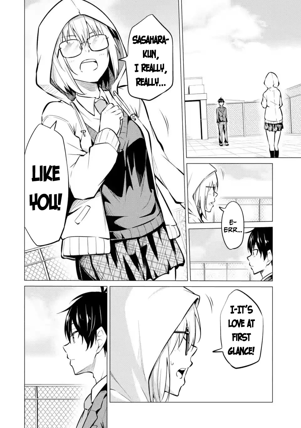 Relentlessly Approaching the Poison-Tongued and Indifferent Beauty to Tickle the Cutesy Reactions out of her Chapter 5 page 13 - Chapter 5