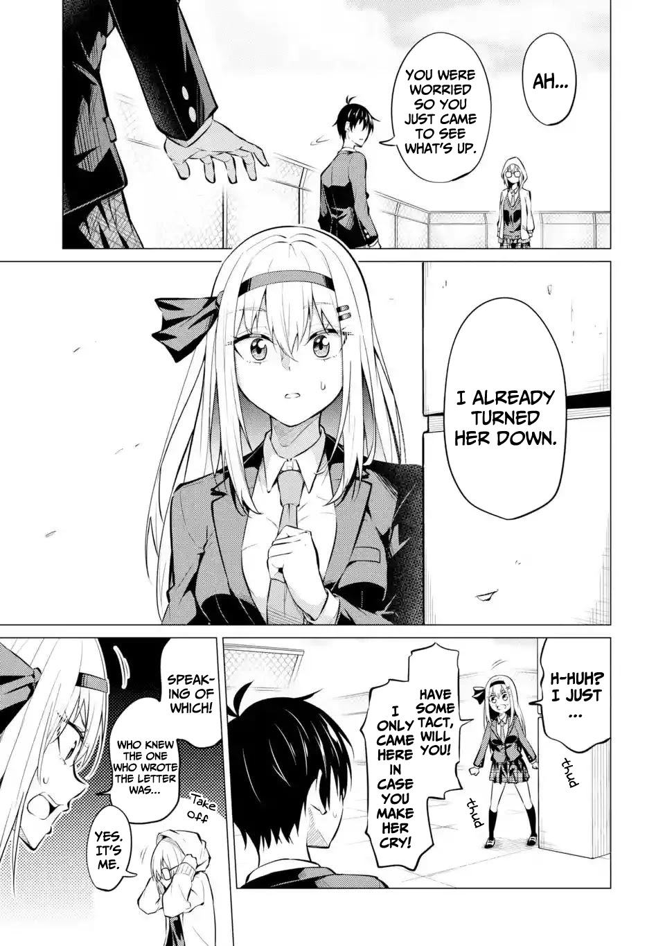 Relentlessly Approaching the Poison-Tongued and Indifferent Beauty to Tickle the Cutesy Reactions out of her Chapter 5 page 18 - Chapter 5