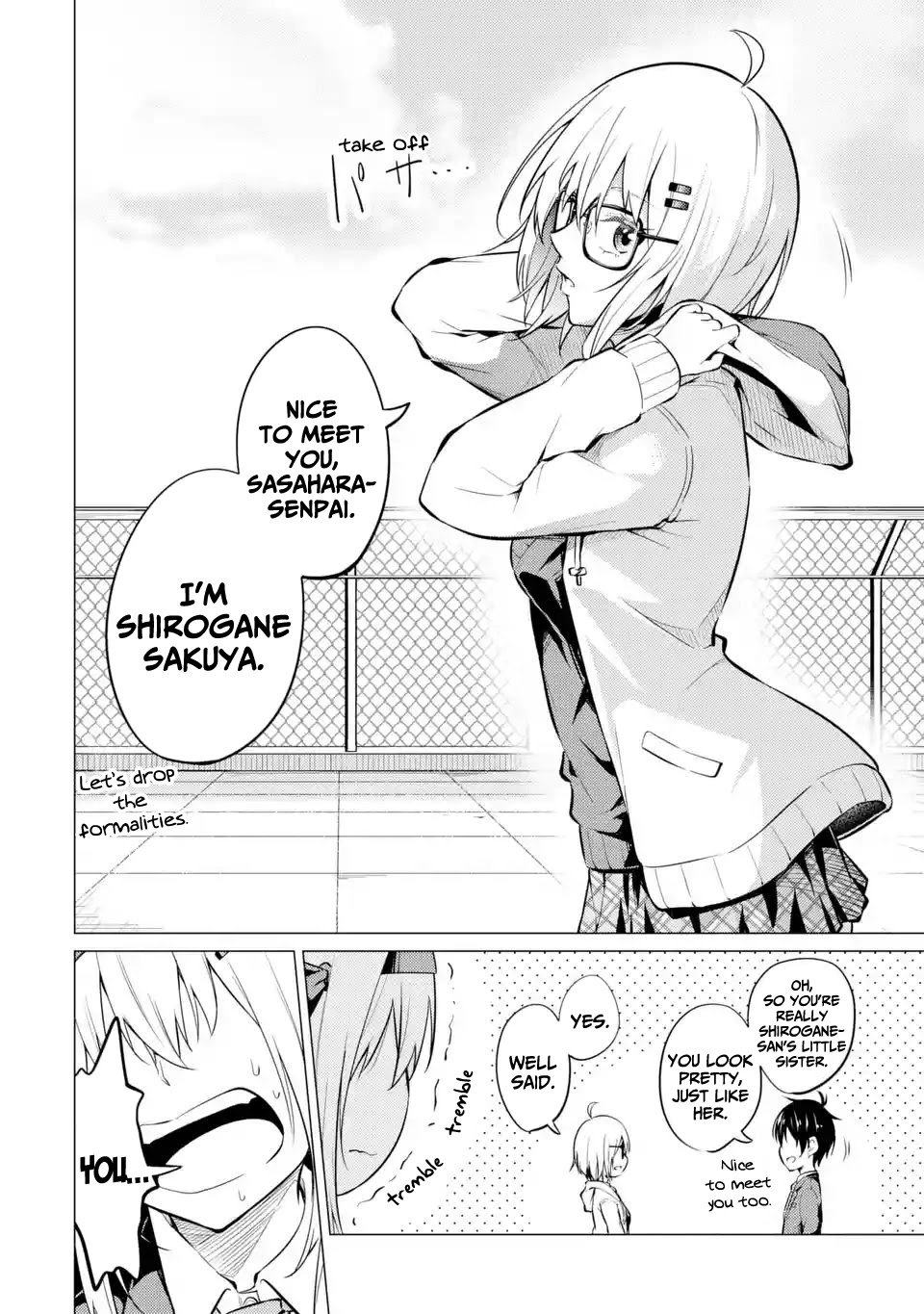 Relentlessly Approaching the Poison-Tongued and Indifferent Beauty to Tickle the Cutesy Reactions out of her Chapter 5 page 19 - Chapter 5