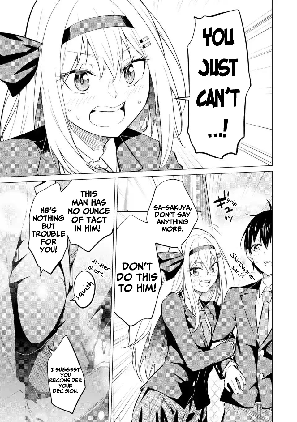 Relentlessly Approaching the Poison-Tongued and Indifferent Beauty to Tickle the Cutesy Reactions out of her Chapter 5 page 20 - Chapter 5