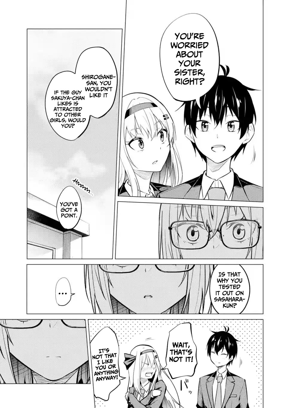 Relentlessly Approaching the Poison-Tongued and Indifferent Beauty to Tickle the Cutesy Reactions out of her Chapter 5 page 22 - Chapter 5