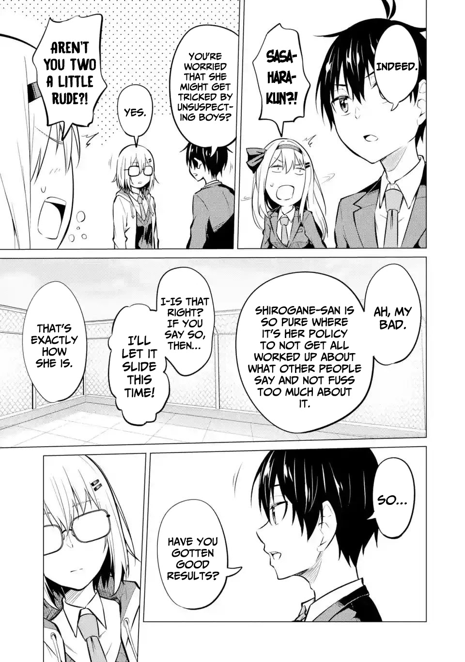 Relentlessly Approaching the Poison-Tongued and Indifferent Beauty to Tickle the Cutesy Reactions out of her Chapter 5 page 24 - Chapter 5