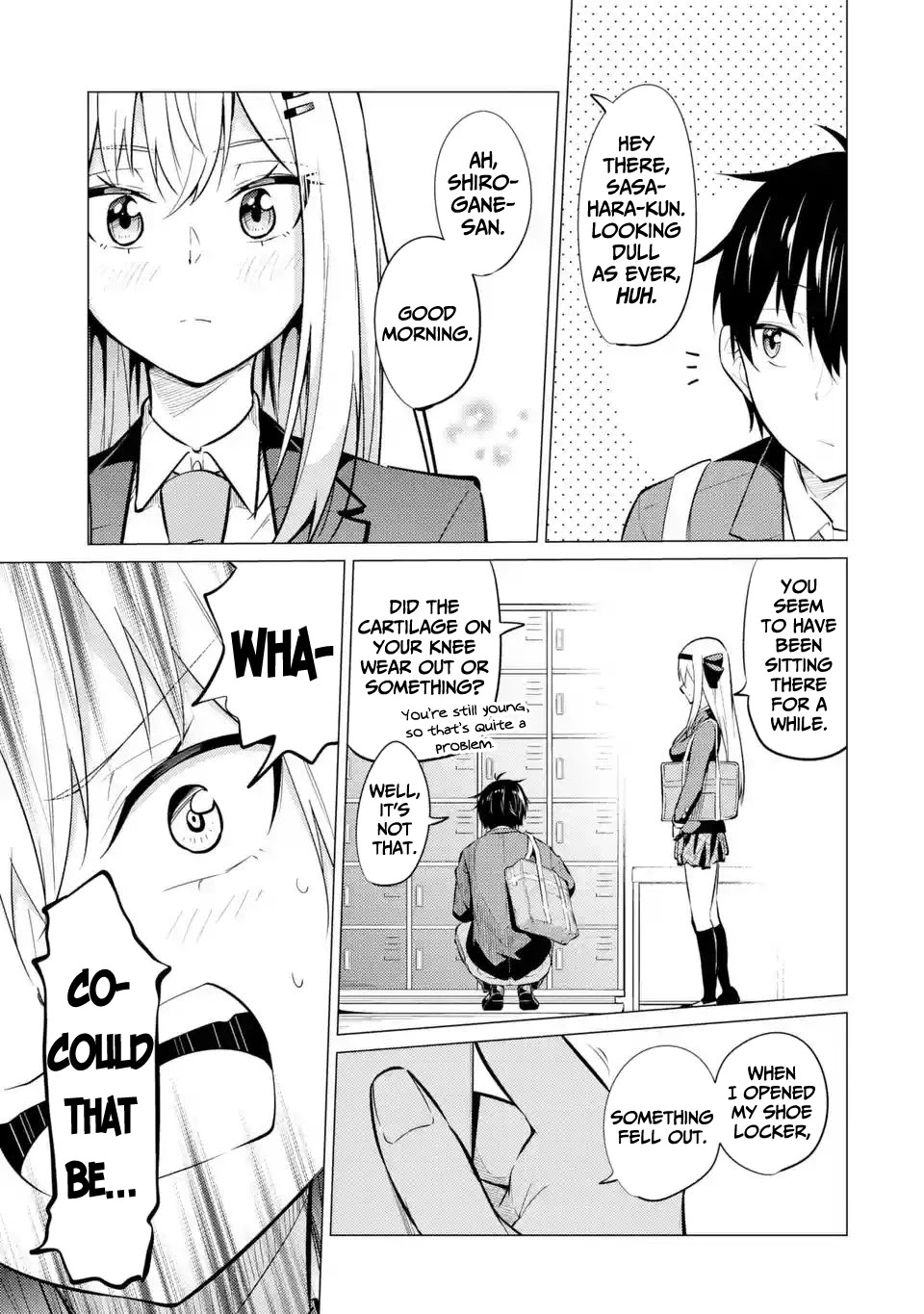 Relentlessly Approaching the Poison-Tongued and Indifferent Beauty to Tickle the Cutesy Reactions out of her Chapter 5 page 4 - Chapter 5