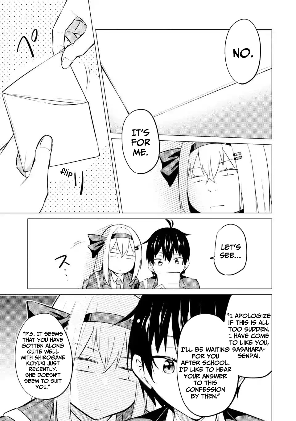 Relentlessly Approaching the Poison-Tongued and Indifferent Beauty to Tickle the Cutesy Reactions out of her Chapter 5 page 6 - Chapter 5