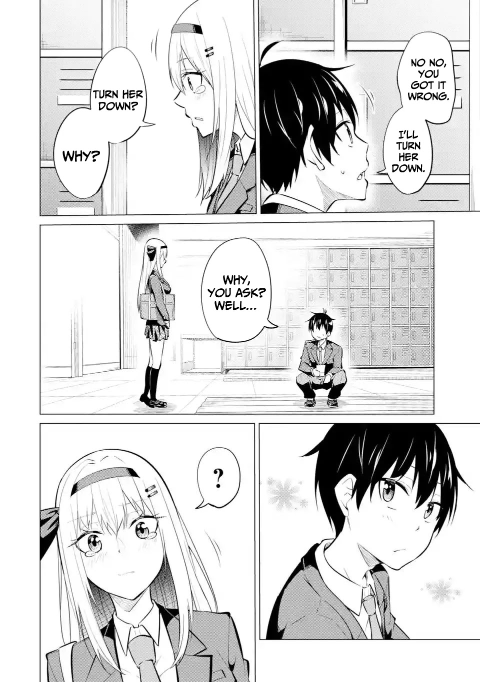 Relentlessly Approaching the Poison-Tongued and Indifferent Beauty to Tickle the Cutesy Reactions out of her Chapter 5 page 9 - Chapter 5