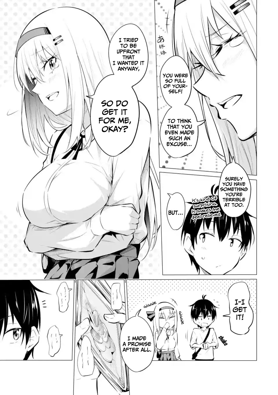 Relentlessly Approaching the Poison-Tongued and Indifferent Beauty to Tickle the Cutesy Reactions out of her Chapter 6 page 12 - Chapter 6