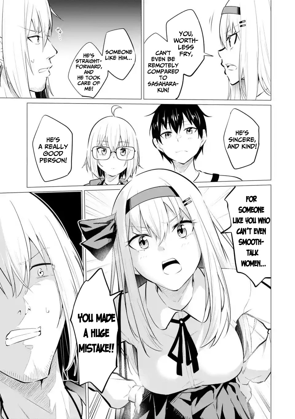 Relentlessly Approaching the Poison-Tongued and Indifferent Beauty to Tickle the Cutesy Reactions out of her Chapter 6 page 18 - Chapter 6
