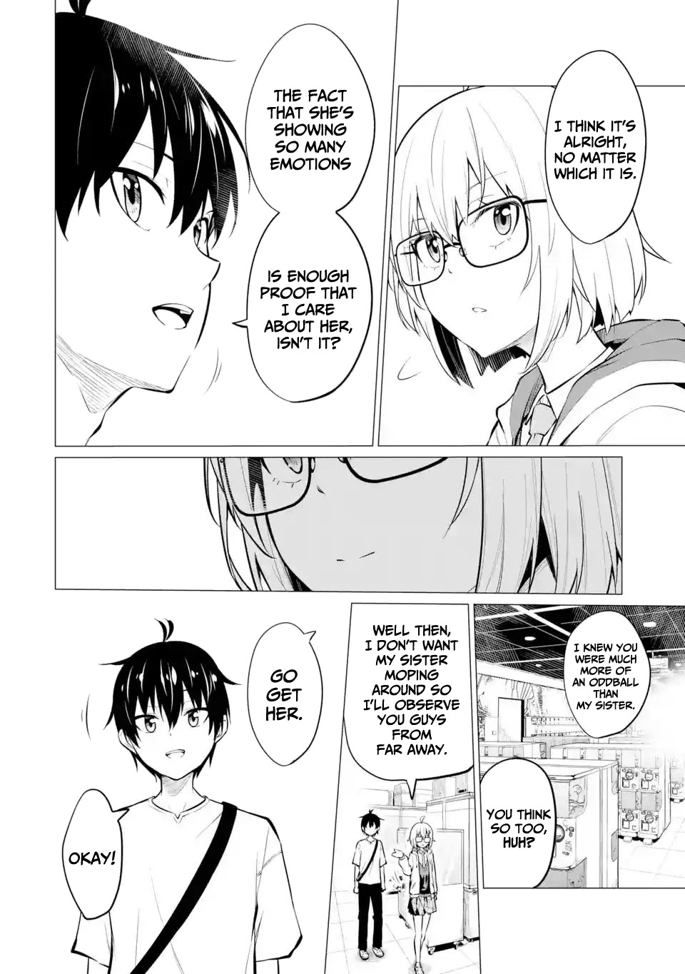 Relentlessly Approaching the Poison-Tongued and Indifferent Beauty to Tickle the Cutesy Reactions out of her Chapter 6 page 7 - Chapter 6