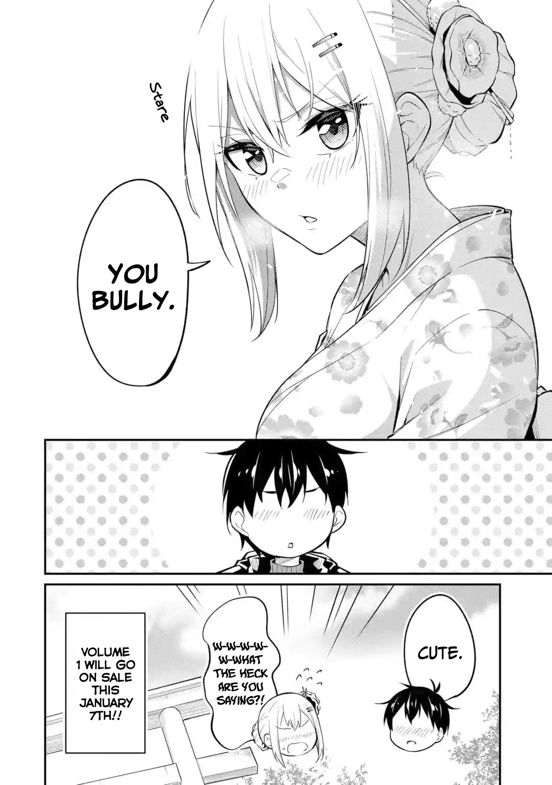 Relentlessly Approaching the Poison-Tongued and Indifferent Beauty to Tickle the Cutesy Reactions out of her Chapter 7.5 page 5 - Chapter 7.5