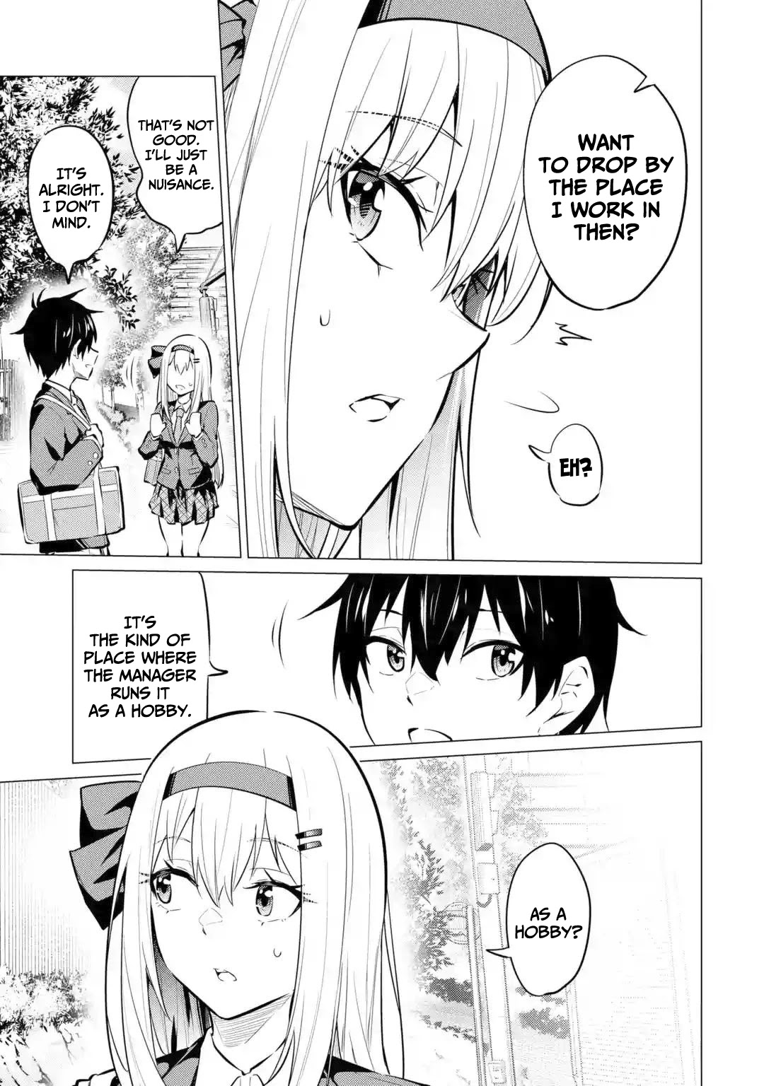 Relentlessly Approaching the Poison-Tongued and Indifferent Beauty to Tickle the Cutesy Reactions out of her Chapter 7 page 10 - Chapter 7