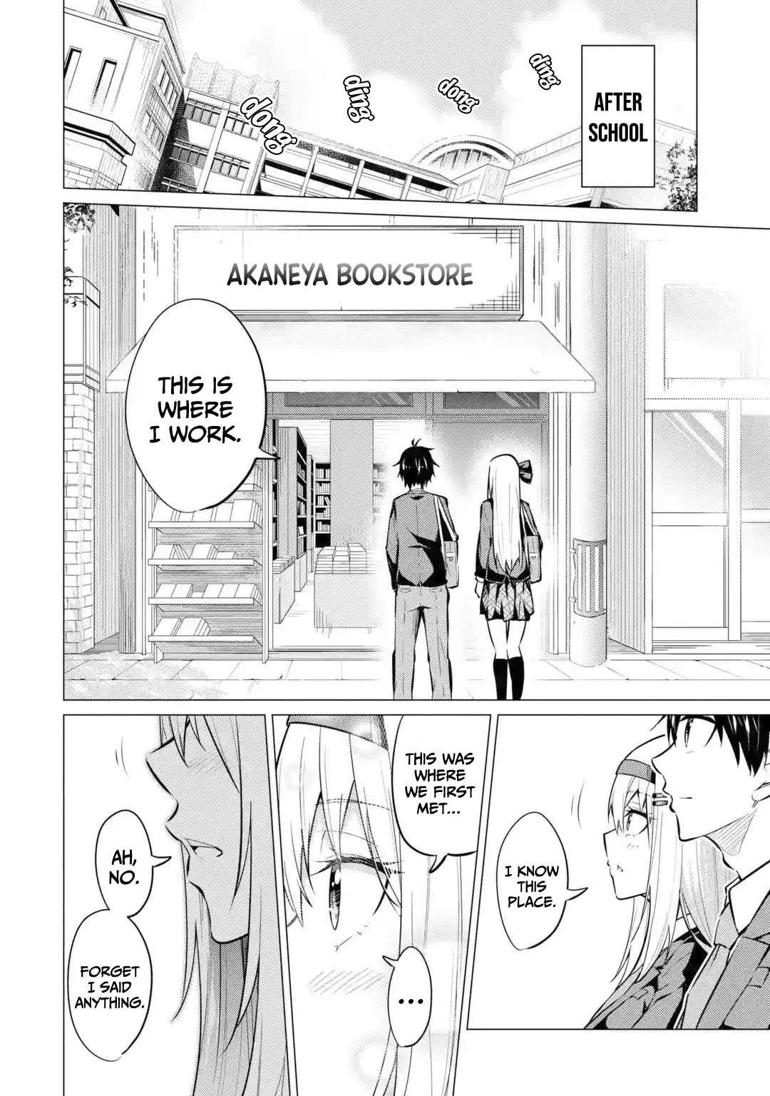 Relentlessly Approaching the Poison-Tongued and Indifferent Beauty to Tickle the Cutesy Reactions out of her Chapter 7 page 11 - Chapter 7