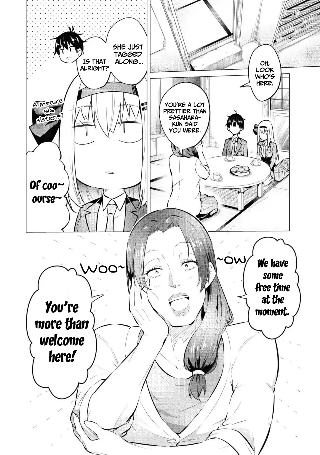 Relentlessly Approaching the Poison-Tongued and Indifferent Beauty to Tickle the Cutesy Reactions out of her Chapter 7 page 13 - Chapter 7