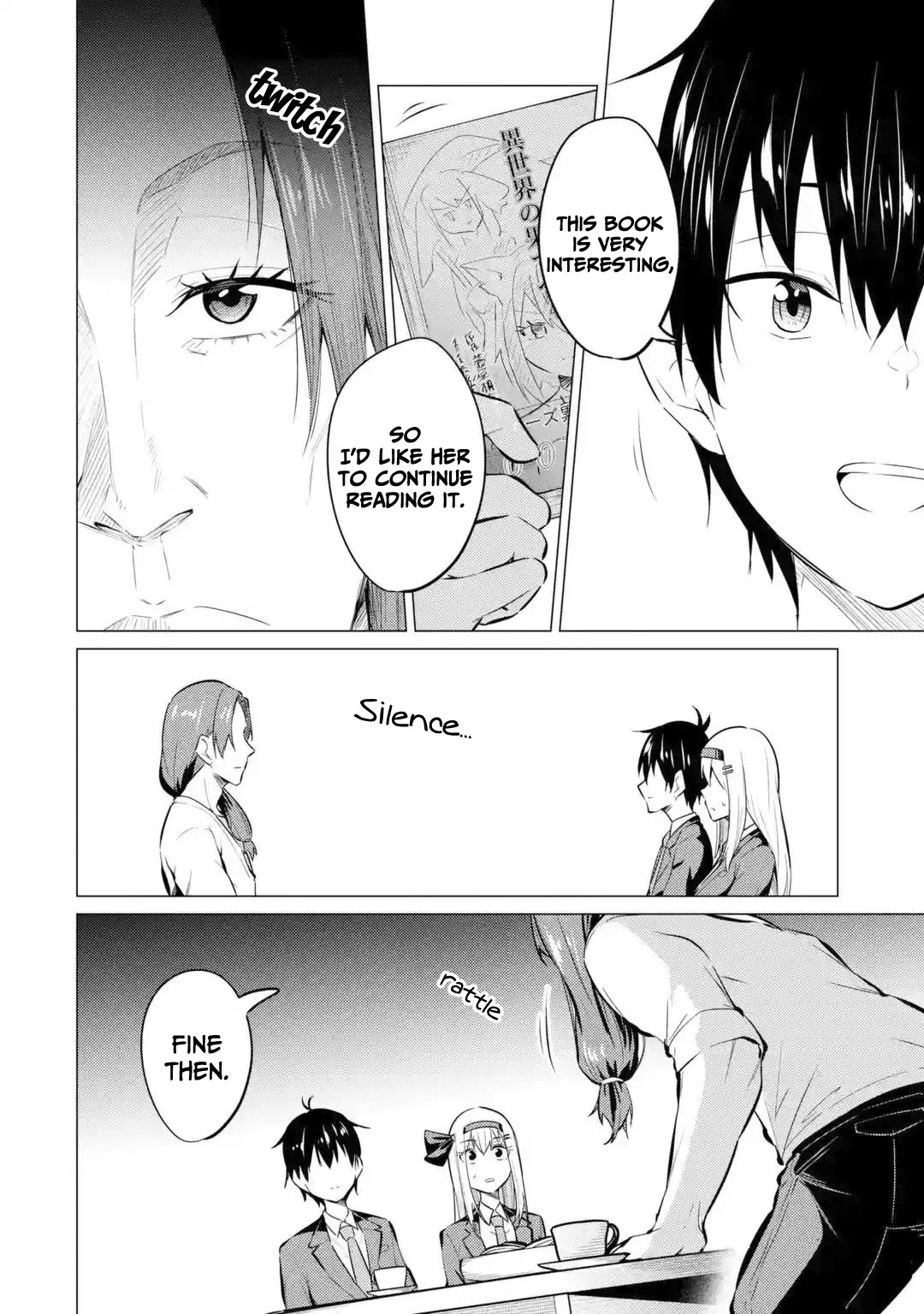 Relentlessly Approaching the Poison-Tongued and Indifferent Beauty to Tickle the Cutesy Reactions out of her Chapter 7 page 17 - Chapter 7