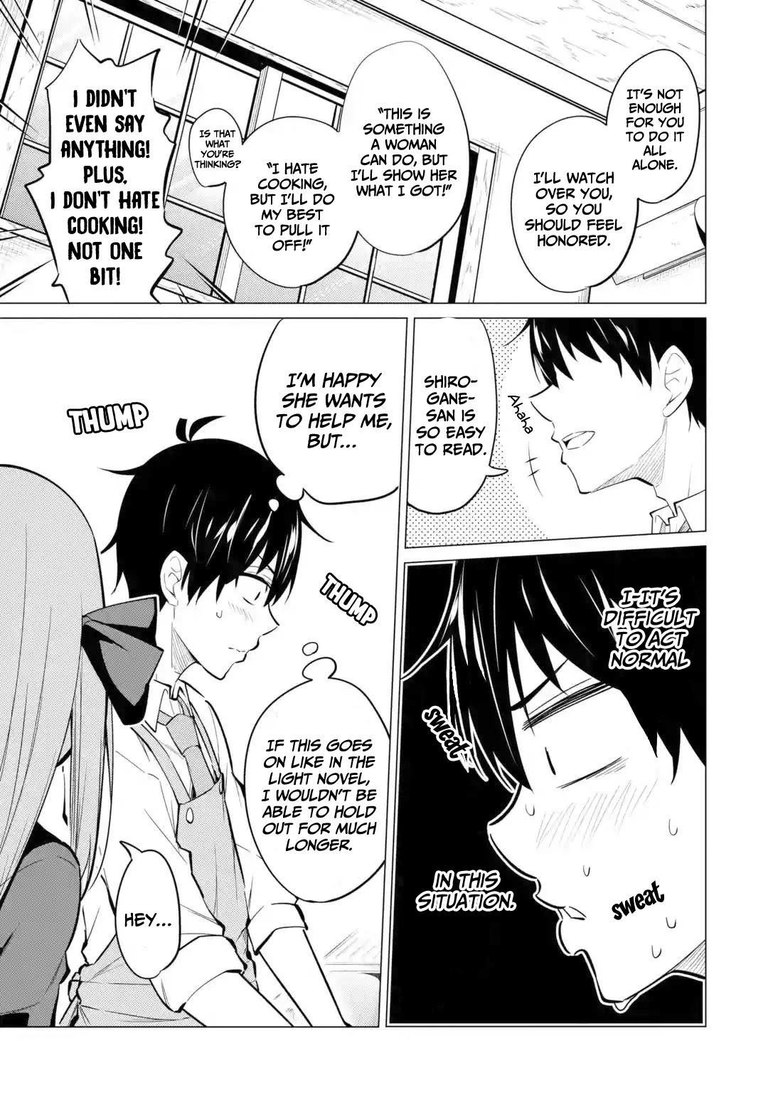 Relentlessly Approaching the Poison-Tongued and Indifferent Beauty to Tickle the Cutesy Reactions out of her Chapter 7 page 26 - Chapter 7