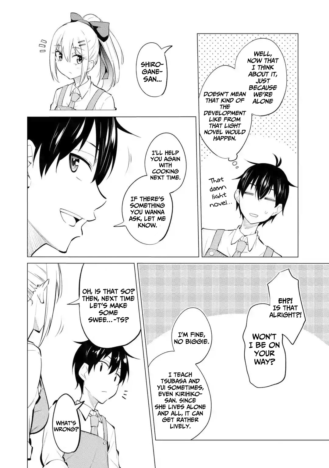 Relentlessly Approaching the Poison-Tongued and Indifferent Beauty to Tickle the Cutesy Reactions out of her Chapter 7 page 33 - Chapter 7