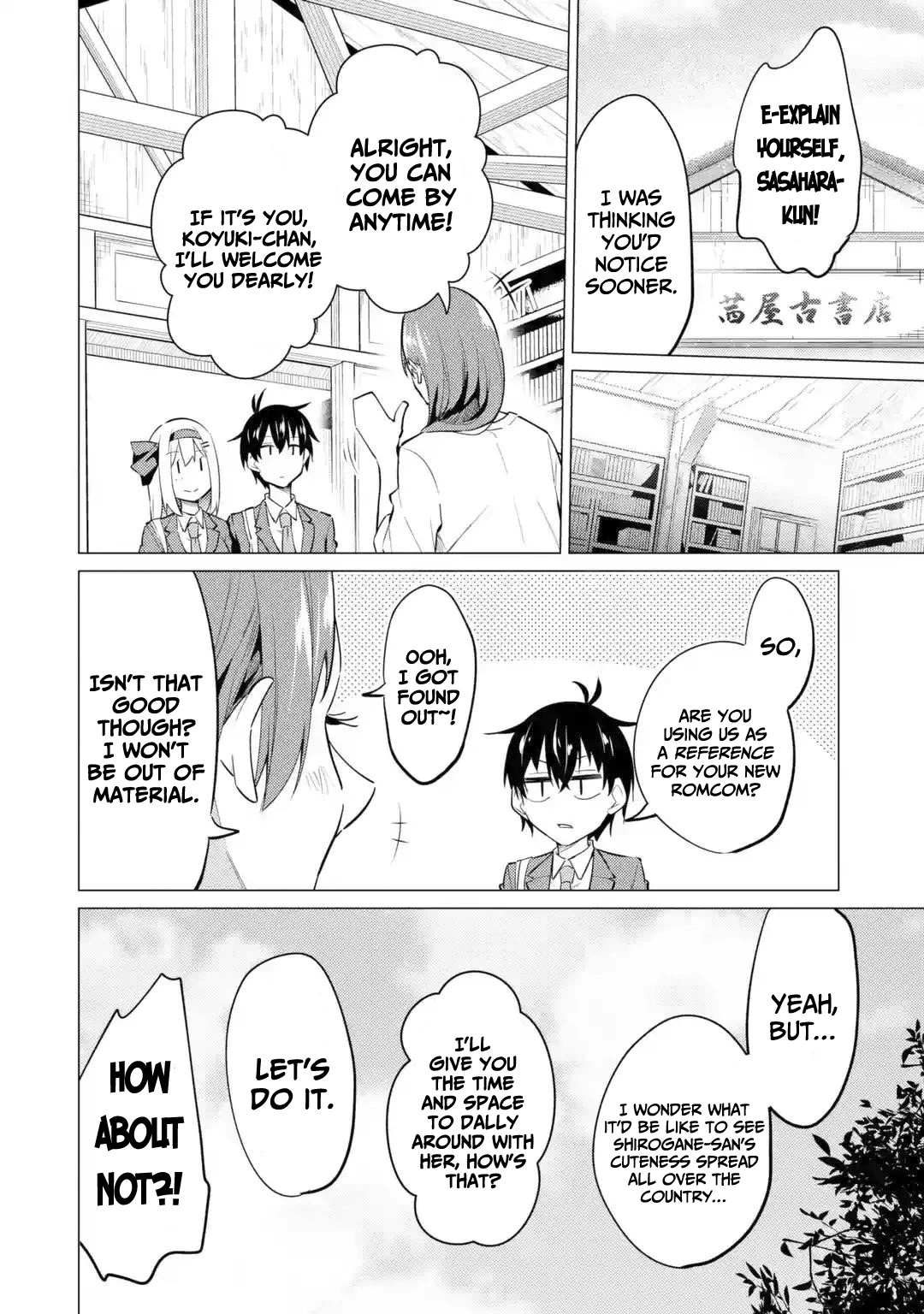 Relentlessly Approaching the Poison-Tongued and Indifferent Beauty to Tickle the Cutesy Reactions out of her Chapter 7 page 41 - Chapter 7