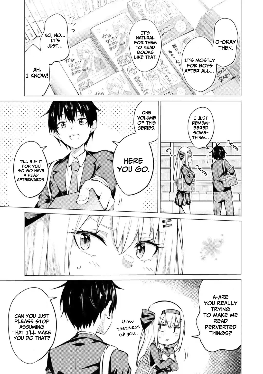 Relentlessly Approaching the Poison-Tongued and Indifferent Beauty to Tickle the Cutesy Reactions out of her Chapter 7 page 6 - Chapter 7