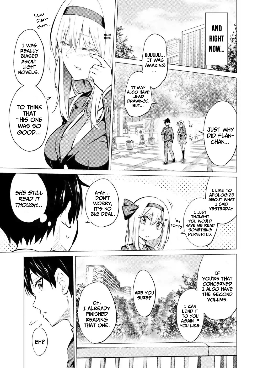 Relentlessly Approaching the Poison-Tongued and Indifferent Beauty to Tickle the Cutesy Reactions out of her Chapter 7 page 8 - Chapter 7