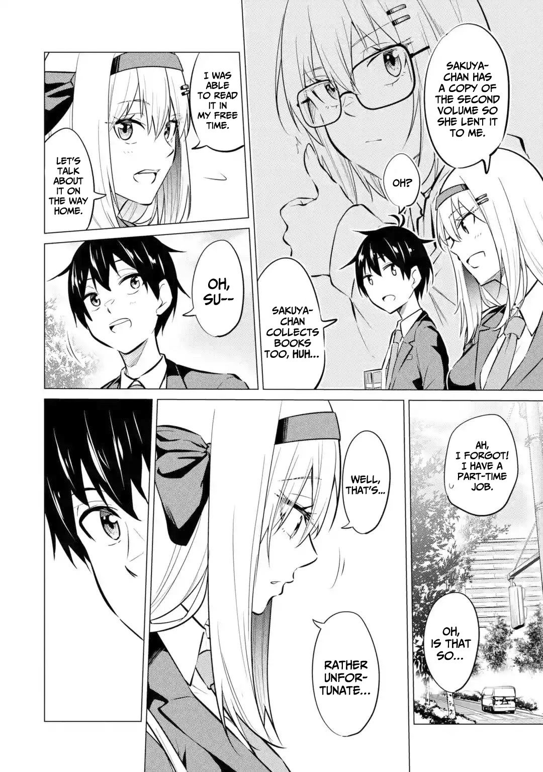 Relentlessly Approaching the Poison-Tongued and Indifferent Beauty to Tickle the Cutesy Reactions out of her Chapter 7 page 9 - Chapter 7