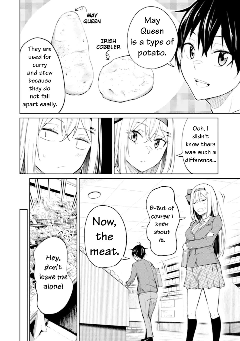 Relentlessly Approaching the Poison-Tongued and Indifferent Beauty to Tickle the Cutesy Reactions out of her Chapter 8 page 11 - Chapter 8