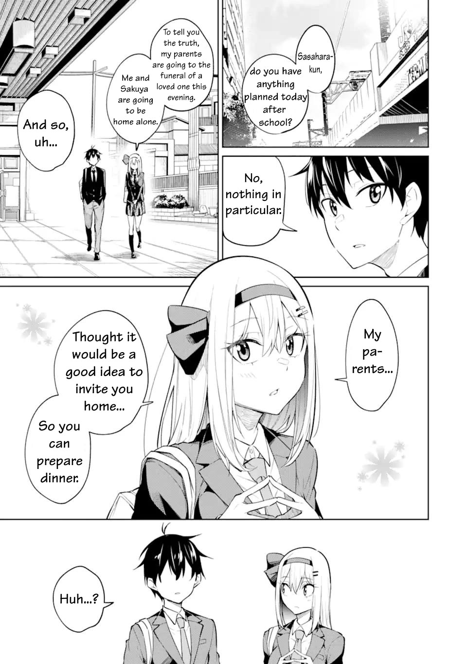 Relentlessly Approaching the Poison-Tongued and Indifferent Beauty to Tickle the Cutesy Reactions out of her Chapter 8 page 2 - Chapter 8