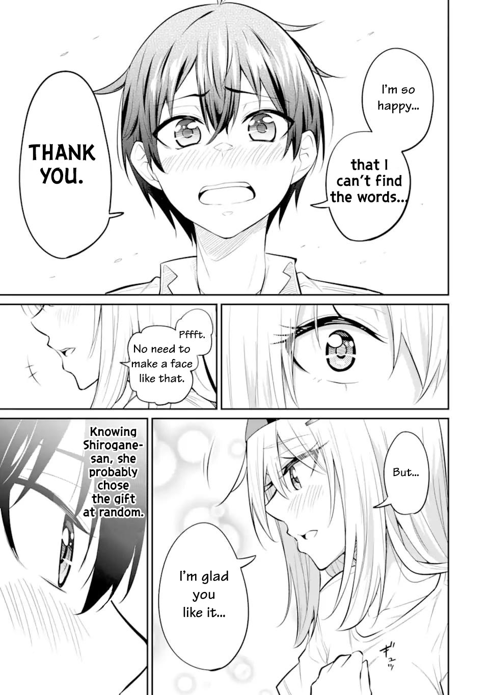 Relentlessly Approaching the Poison-Tongued and Indifferent Beauty to Tickle the Cutesy Reactions out of her Chapter 8 page 37 - Chapter 8