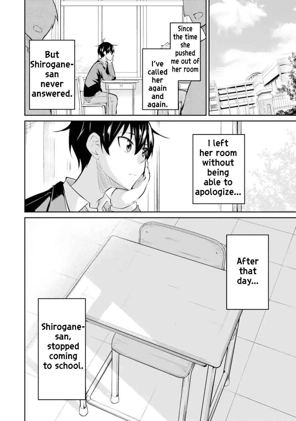 Relentlessly Approaching the Poison-Tongued and Indifferent Beauty to Tickle the Cutesy Reactions out of her Chapter 8 page 45 - Chapter 8