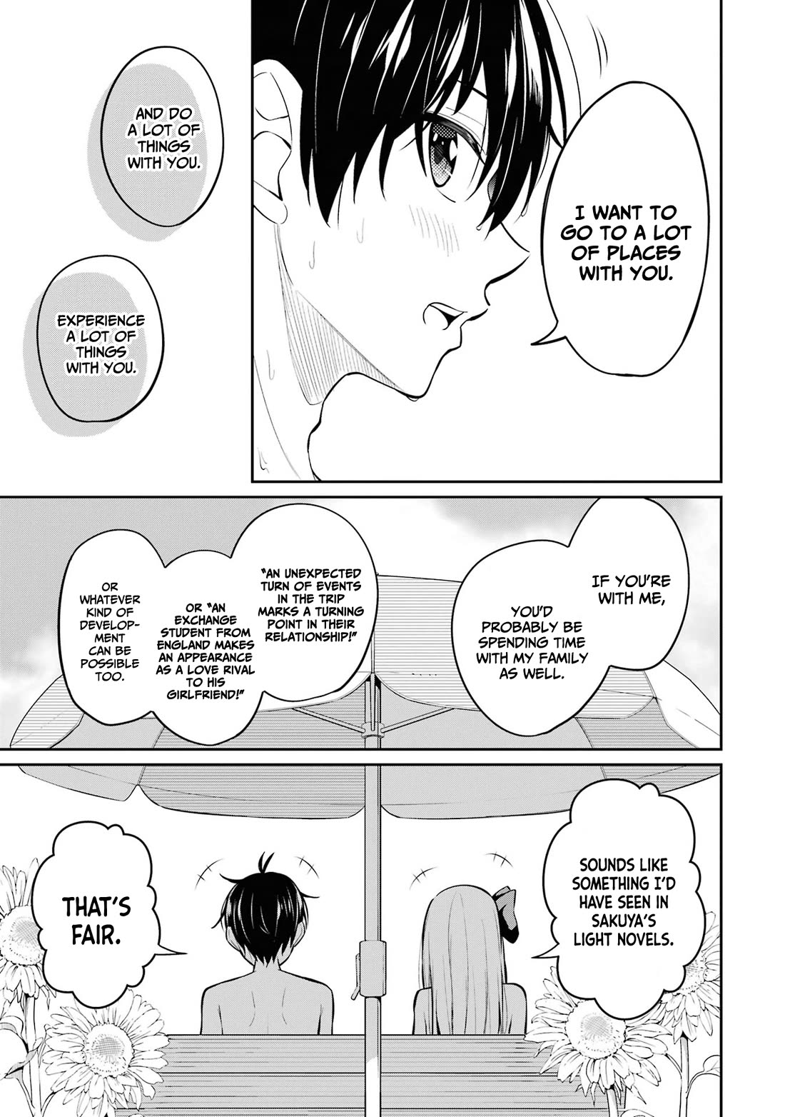 Relentlessly Approaching the Poison-Tongued and Indifferent Beauty to Tickle the Cutesy Reactions out of her Chapter 9.5 page 8 - Chapter 9.5 [END]