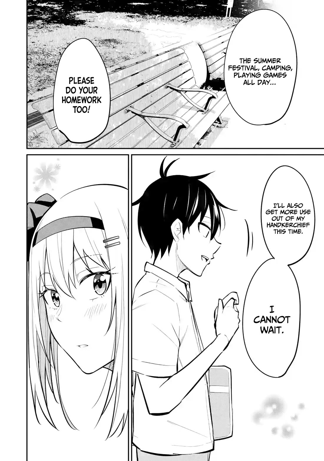Relentlessly Approaching the Poison-Tongued and Indifferent Beauty to Tickle the Cutesy Reactions out of her Chapter 9 page 34 - Chapter 9
