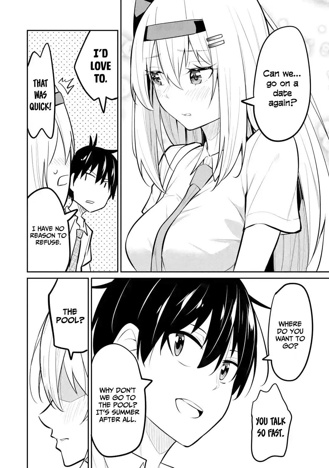 Relentlessly Approaching the Poison-Tongued and Indifferent Beauty to Tickle the Cutesy Reactions out of her Chapter 9 page 36 - Chapter 9