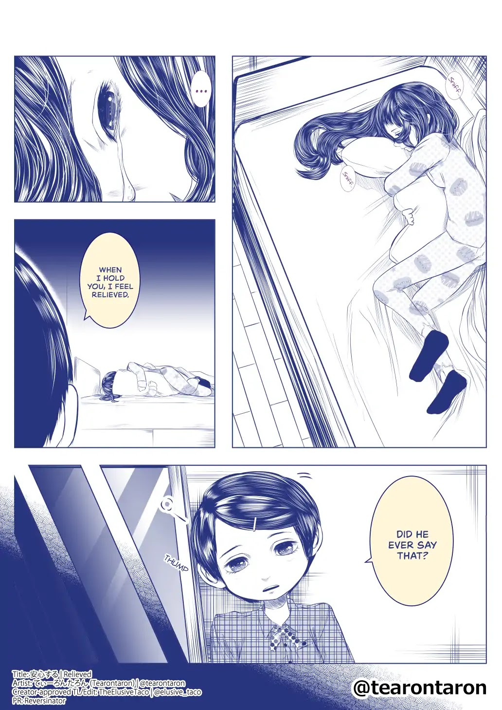 Relieved Chapter 0 page 1 - Chapter 0: Oneshot