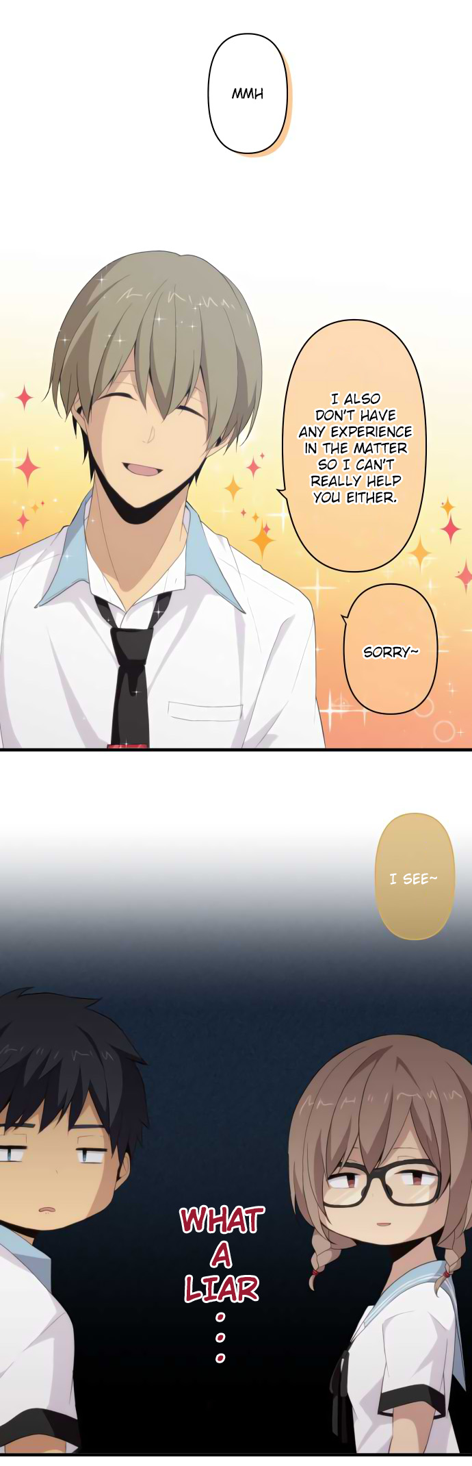 ReLIFE Chapter 100 page 12 - Chapter 100: Last Moments of High School and the Beginning of the End