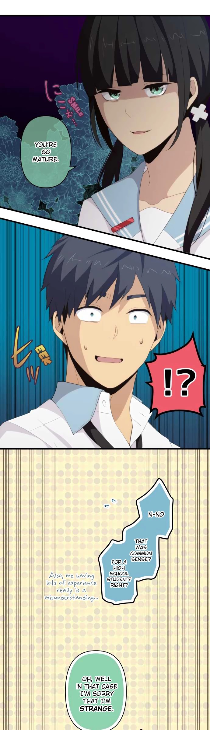 ReLIFE Chapter 100 page 15 - Chapter 100: Last Moments of High School and the Beginning of the End