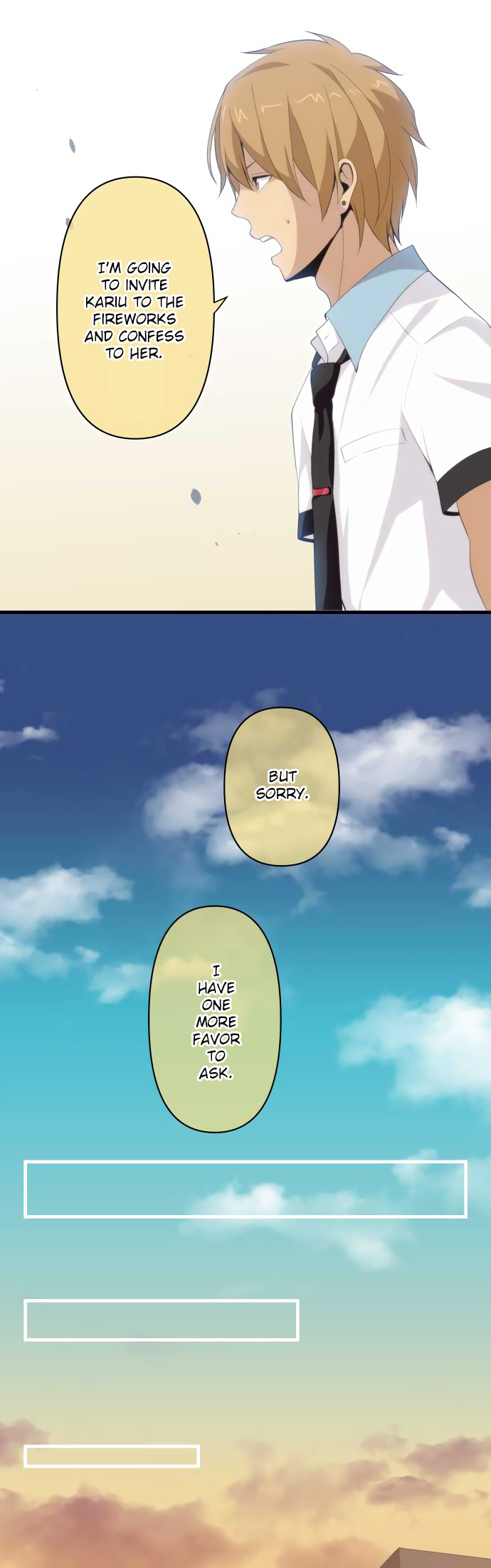 ReLIFE Chapter 100 page 17 - Chapter 100: Last Moments of High School and the Beginning of the End