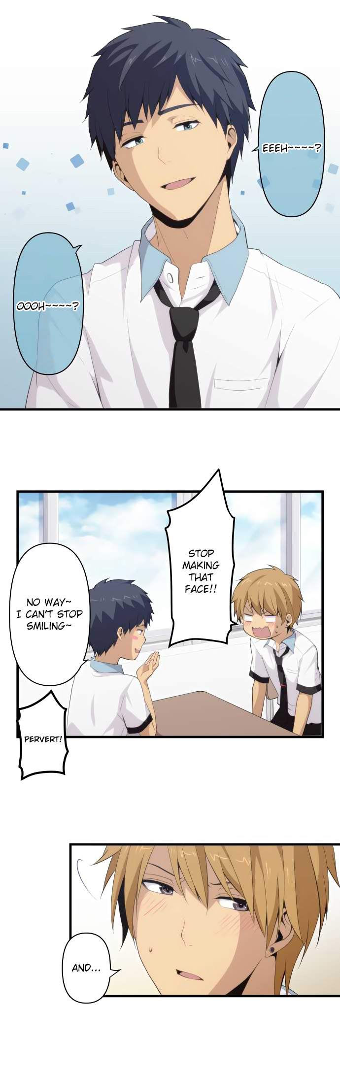 ReLIFE Chapter 100 page 2 - Chapter 100: Last Moments of High School and the Beginning of the End