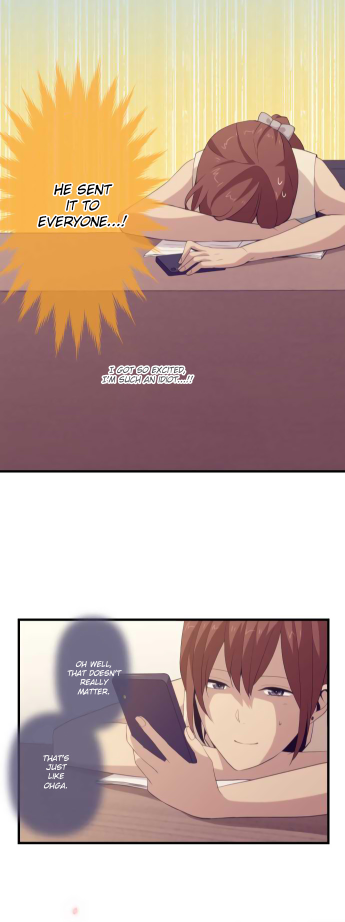 ReLIFE Chapter 100 page 24 - Chapter 100: Last Moments of High School and the Beginning of the End