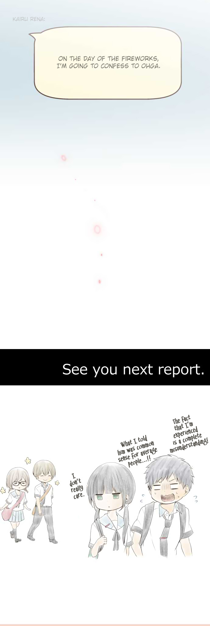 ReLIFE Chapter 100 page 33 - Chapter 100: Last Moments of High School and the Beginning of the End